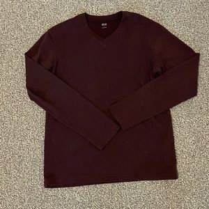 Uniqlo Men’s Supima Cotton Long Sleeve Shirt